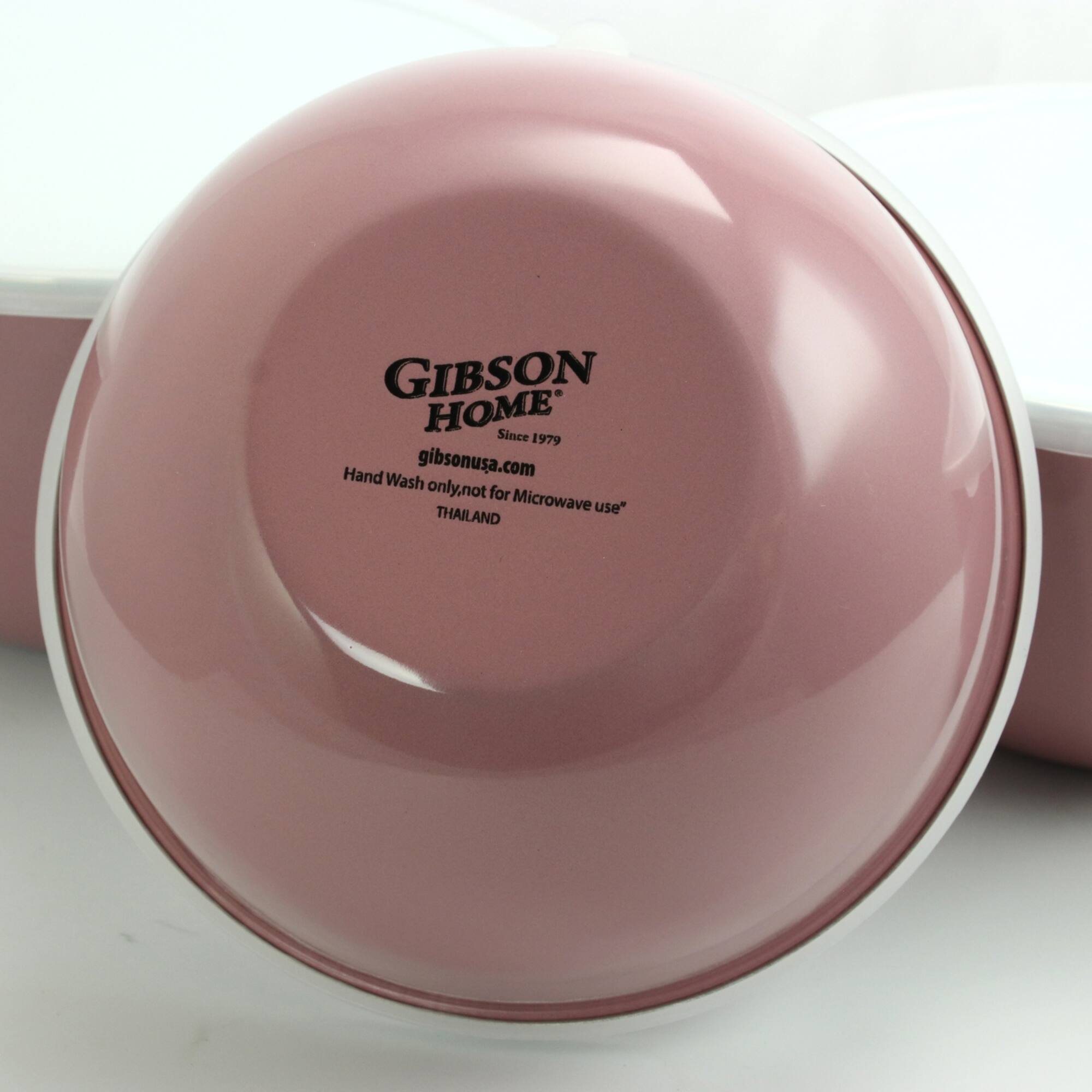 Gibson Home® Plaza Cafe Lavender 3-Piece Stackable Nesting Mixing Bowl Set with Lids